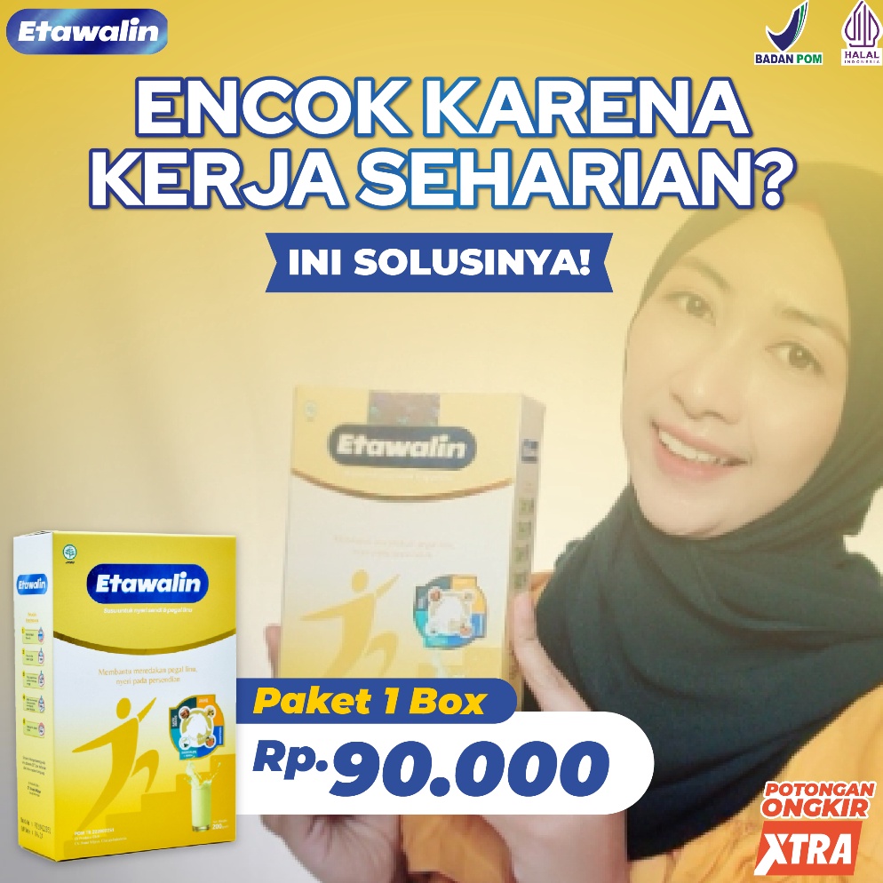 

BBMX3550 Etawalin Susu Kambing Atasi Nyeri Sendi Dan Asam Urat Original 1 Box