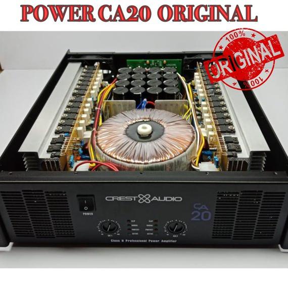 POWER AMPLIFIER AUDIO CA20 CA 20 ORIGINAL