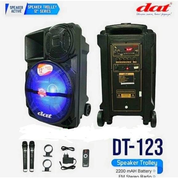 Speaker portabel DAT dt123 dt 123 original
