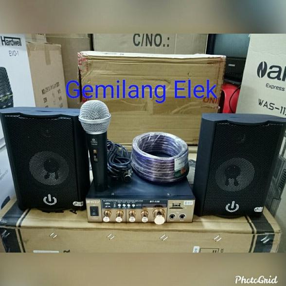 BEBAS ONGKIR Paket SOUND Mini karaoke