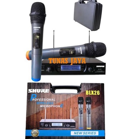 MIC SHURE BLX26 WIRELESS FREE KOPER SHURE BLX-26