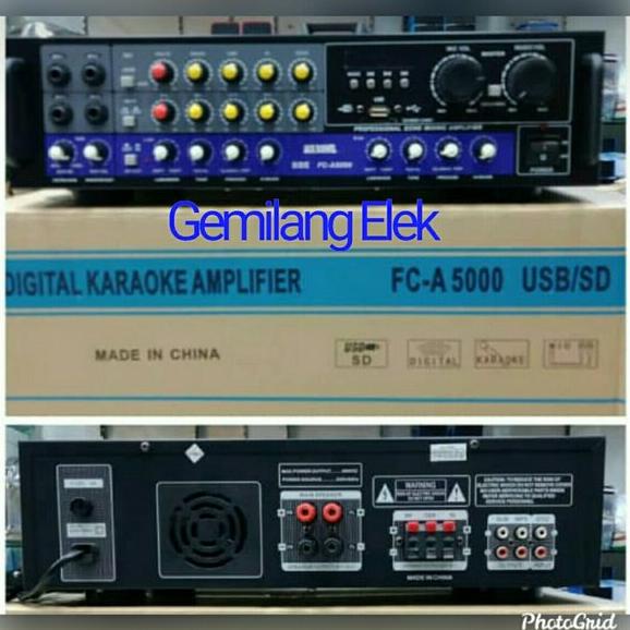 Amplifier Karaoke FIRSTCLASS FC-A5000 BLUETOOTH