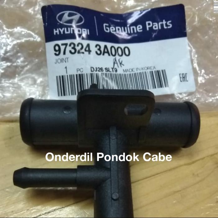 Pipa joint T AC radiator trajet Joint T radiator AC hyundai trajet asl Premium Original