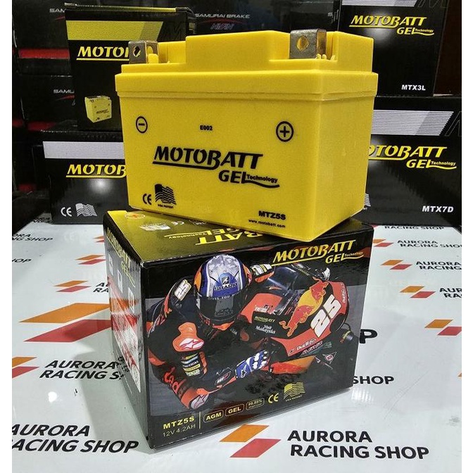 Aki Motobatt Mtz5S Motor Honda Beat F1 / Scoopy Fi / Genio