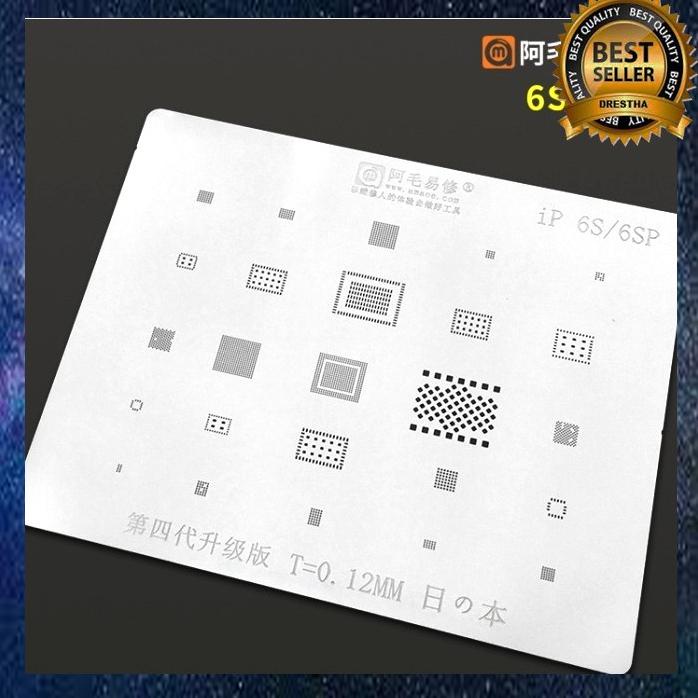 Plat Bga Iphone 6S Amaoe 0Rry Cetakan Stencil