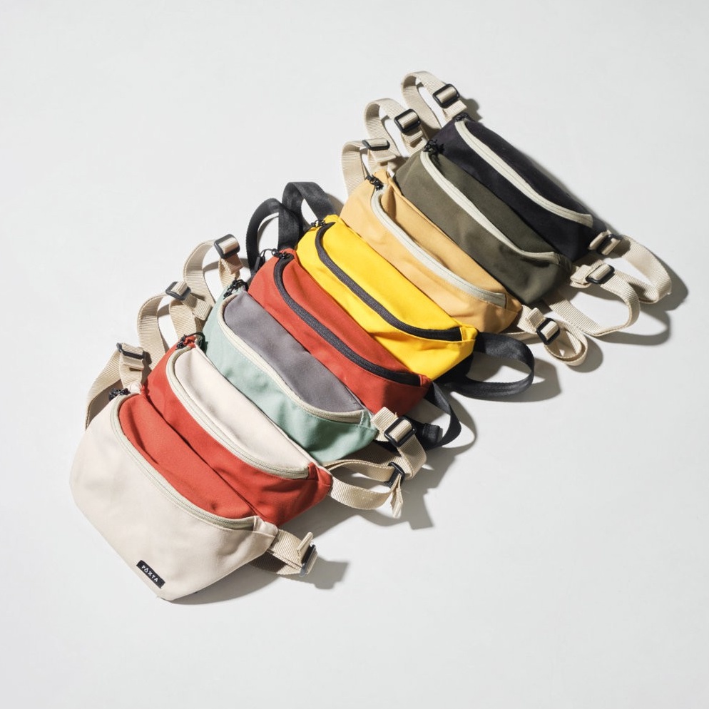 EOYU-80 Esgotado Tas Pinggang Waist Bag Kanvas Pria Wanita - Paxta Waist Bag 01 WLP