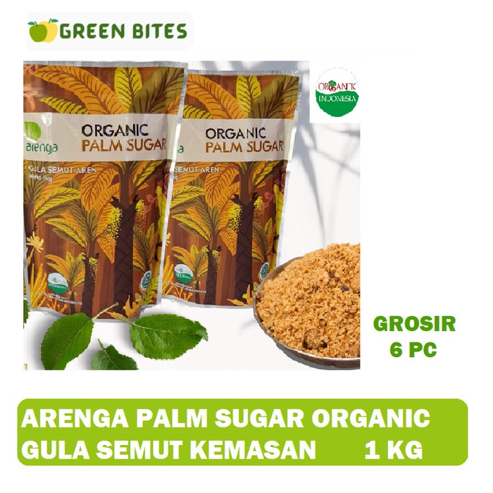 

Arenga Gula Aren Kemasan 1kg 6 pc Grosir