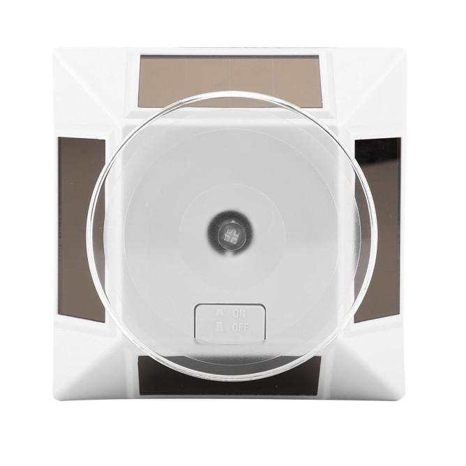 Turbin Angin Tenaga Surya Bahan Plastik Abs Warna Putih