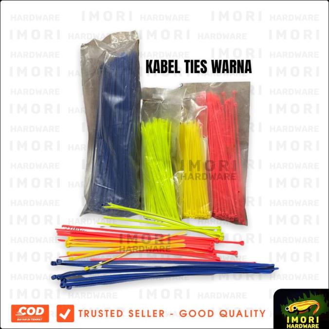 

Buruan beli] Kabel Ties Warna Tebal Cable Tie Pengikat 10 15 20 25 30