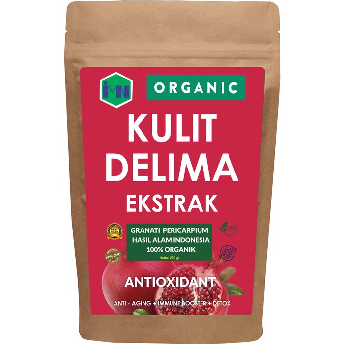 

Kulit Delima 100% ekstrak Antioxidant * Anti-aging * Detox