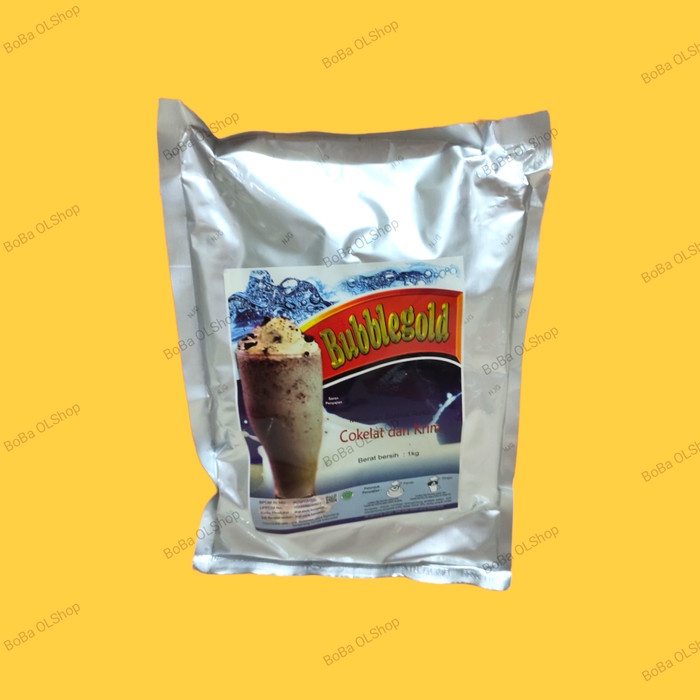 

Kemasan 1 kg Bubble Gold Minuman Serbuk Rasa Es Blender Semua Rasa
