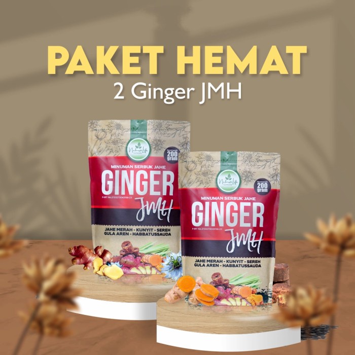 

2 Pc Ginger Jmh / Minuman Serbuk Jahe / Jahe Merah Herbal