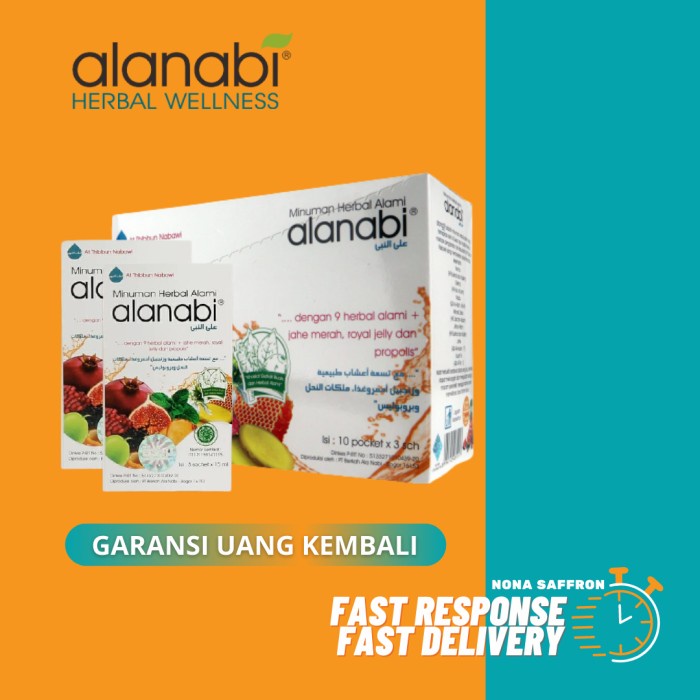 

ORIGINAL Alanabi Minuman Herbal Alami Alanabi Minuman Sehat BPOM Asli