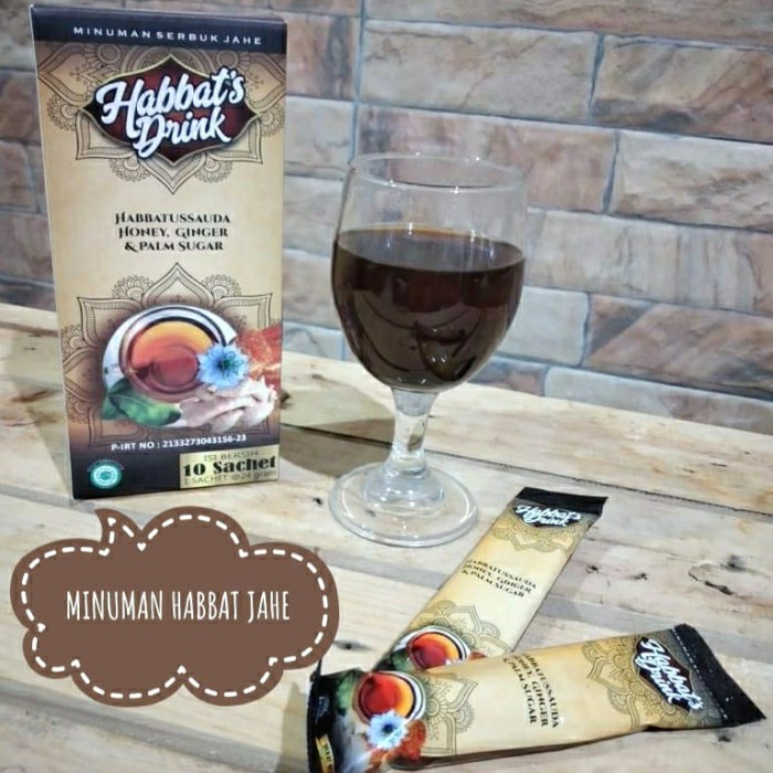 

HERBAL HABBATS DRINK MINUMAN SERBUK JAHE 10 SACHET PER BOX