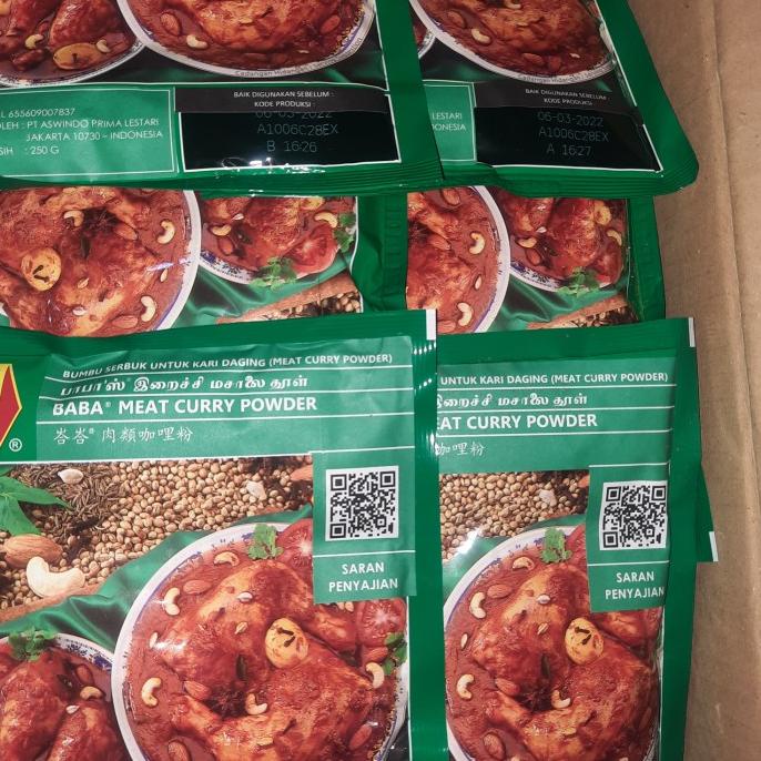 

best seller] babas curry meat/bumbu kari daging