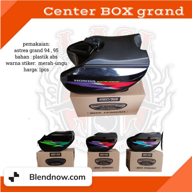 Bagasi Box Tengah Astrea Grand Center Box Bok Astrea Grand Sabit 94