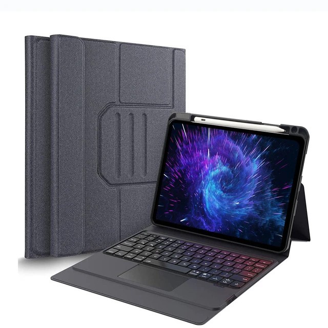 CASE KEYBOARD LEATHER IPAD 9 8 7 IPAD AIR 4 IPAD PRO 11 12,9 COTECI