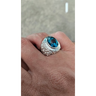 pirus royal blue ring perak