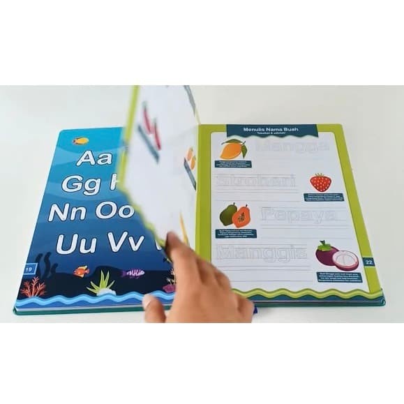 

Buku Aktivitas Menulis Anak Balita (Bisa Dihapus / Wipe & Clean Book)