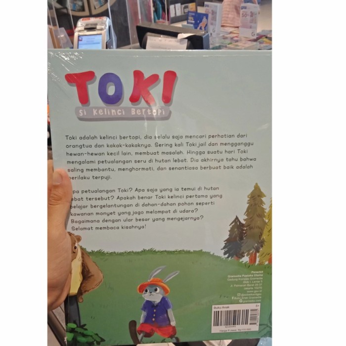 HOT SALE TOKI SI KELINCI BERTOPI TERE LIYE TERMURAH