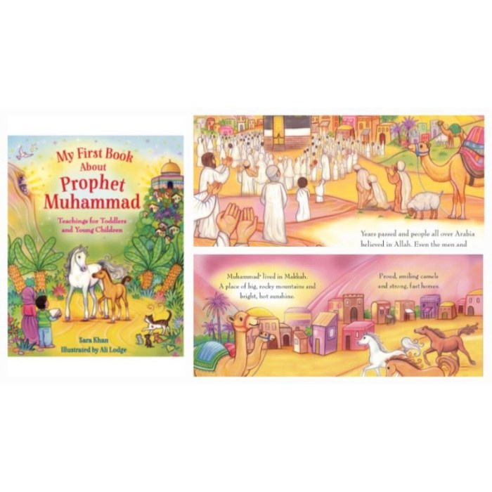 HOT SALE TERBAIK OLABOOKS MY FIRST BOOK ABOUT ALLAH PROPHET MUHAMMAD THE TERMURAH