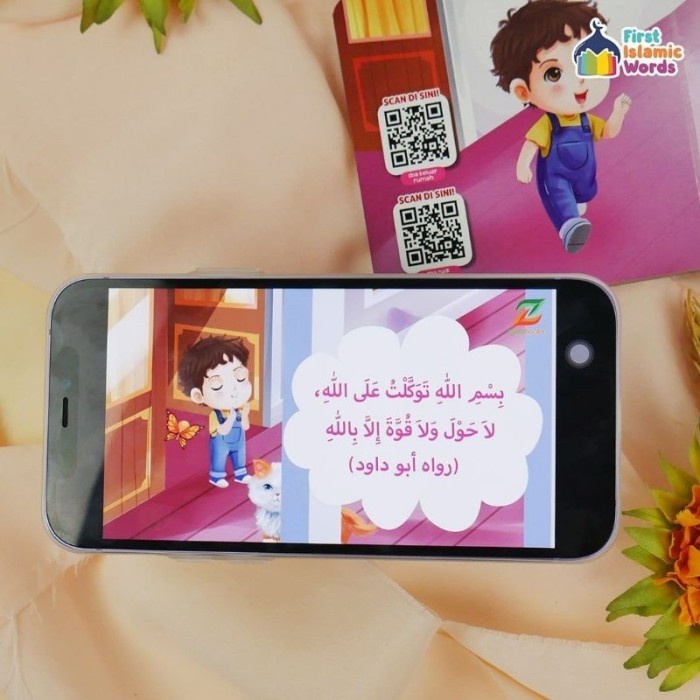 FLASH SALE MINI BOARD BOOK FIRST ISLAMIC WORDS / BUKU ANAK BAYI MENGENAL ISLAM TERBARU