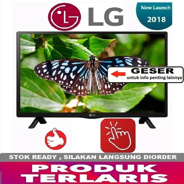 Lg Led Monitor Tv 24Inch 24Tl520 Usb Hdmi 24Tl520A-Pt
