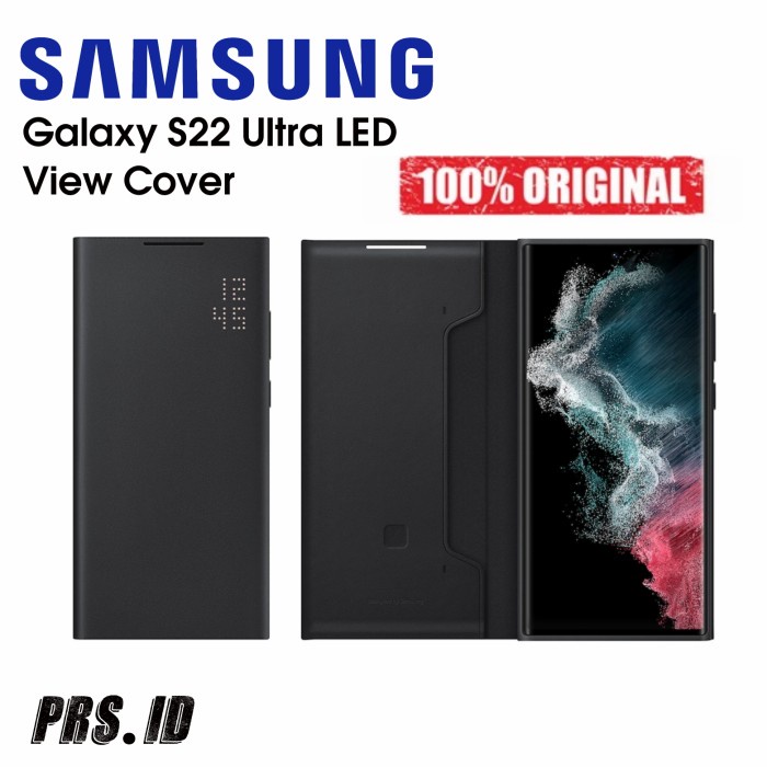 Case Original Samsung Galaxy S22 Ultra 5G Smart Led View Cover