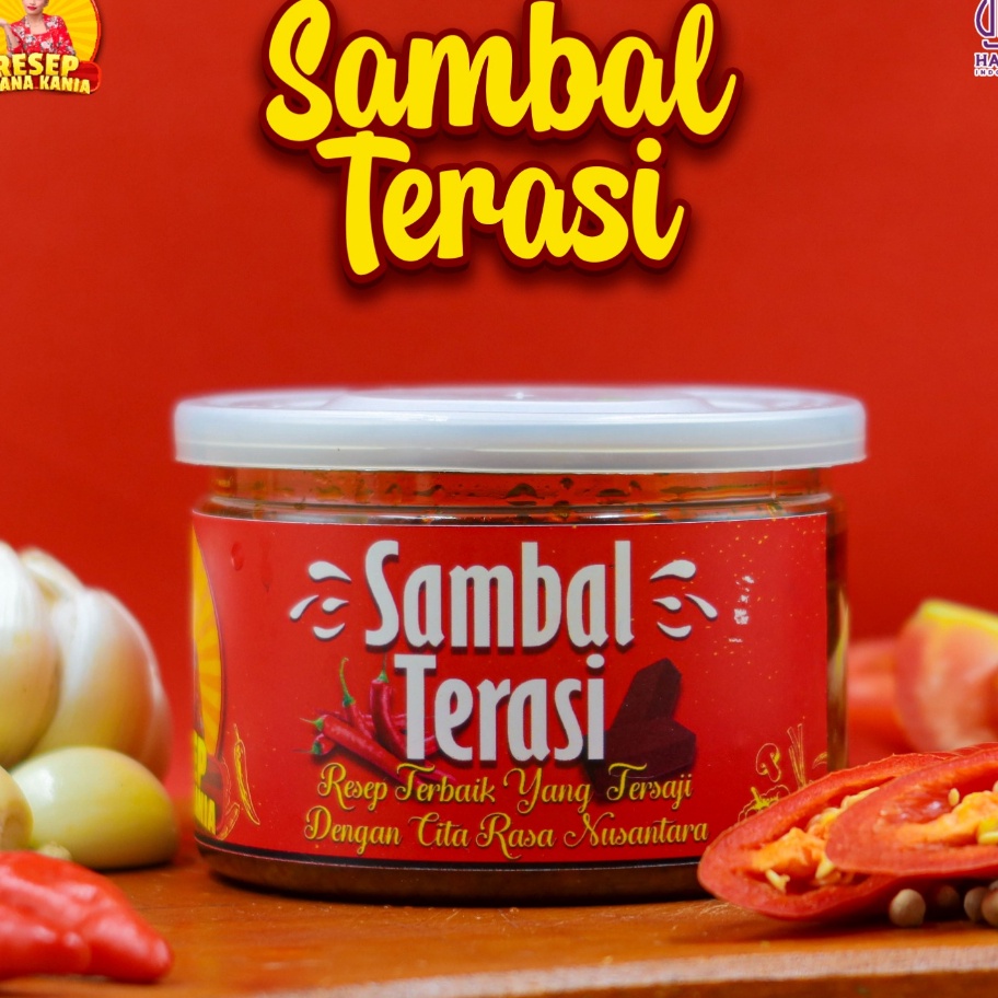 

[㊛F♥6) Sambal Terasi Pedas ResepJoanaKania RSJ / Makan Sambel Pedes Praktis Instant Halal/ Freegift Coklat atau Cemilan Untuk Transaksi Non COD -banyak diiminati☆