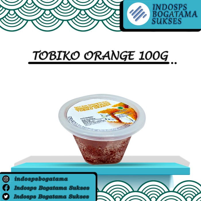 

TOBIKO ORANGE 100 GRAM