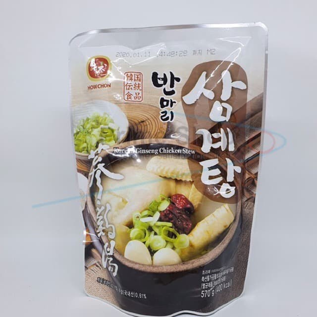 

GINSENG CHICKEN SOUP SAMGYETANG KOREAN 570GR