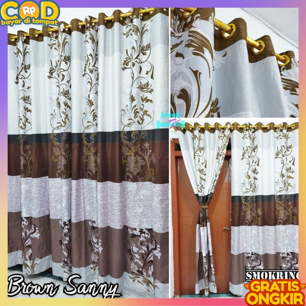 Rumbai Kordem Minimalis Rumbay Cantik Korden Tirai Gordens Polos Jendela Vintage Kekinian Korden Hor