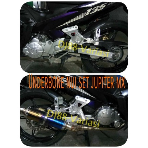 Footstep underbone nui set jupiter mx 135 aksesoris jupiter mx new 135