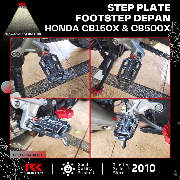 READY Pedal Footstep Trail Honda CB 150X & CB 500X Foot Pegs