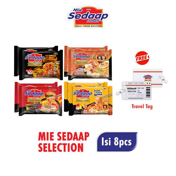 

Sedaap Mie Instan 8Pcs Mix Flavors Korean Series & Singapore Laksa - Best Seller