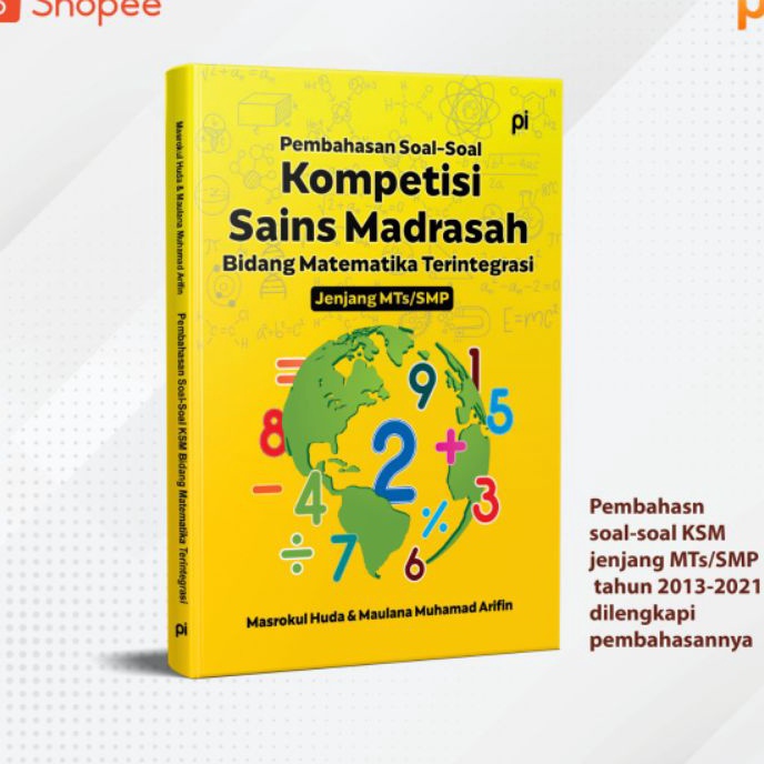(U✮11 O> [TINGKAT MTS/SMP]-Kompetisi Sains Madrasah (KSM) Bidang Matematika Terintegrasi /supeer.ker