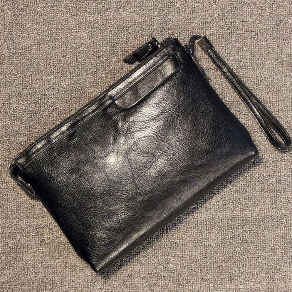 Hot Sale.. MS Clutch Bag - Tas Tangan Kulit Pria Kyojin Code V7727