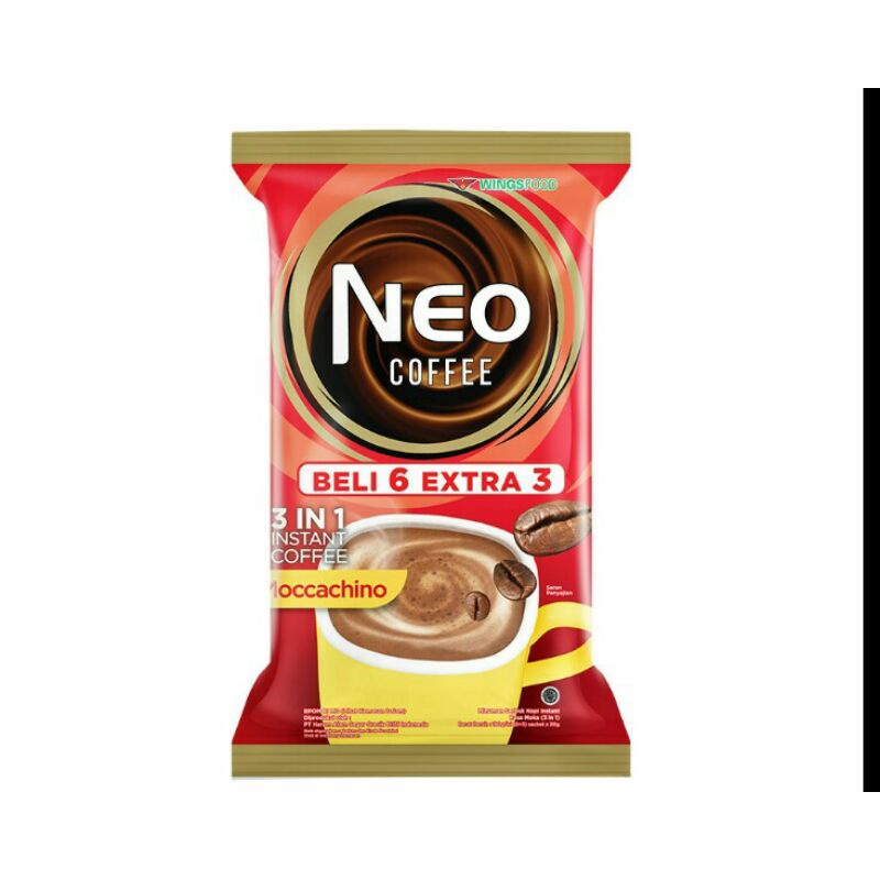 

NEO Coffee Moccachino 3 in 1 Instan Coffee 9 x 20g