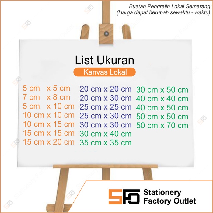 

Kanvas Lukis 30 X 40 Cm