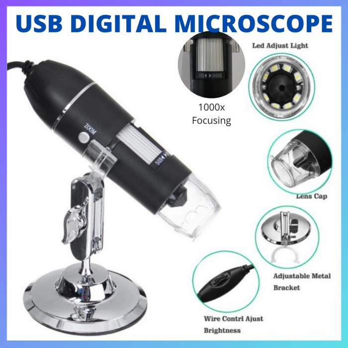 

Microscope Mikroskop USB Digital Zoom Magnifer Monokuler Kamera