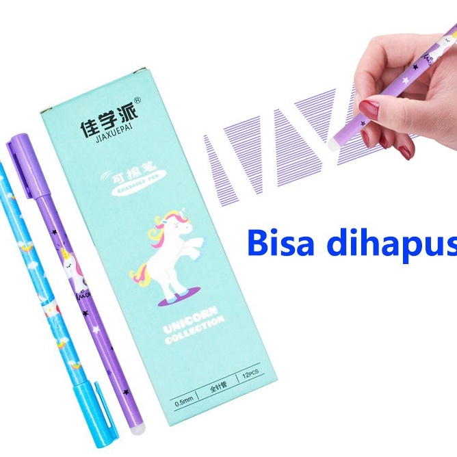 

HQNL9643 (D2289) COD ( BISA DIHAPUS ) 1 LUSIN PULPEN GEL MOTIF UNICORN LUCU IMUT PP06