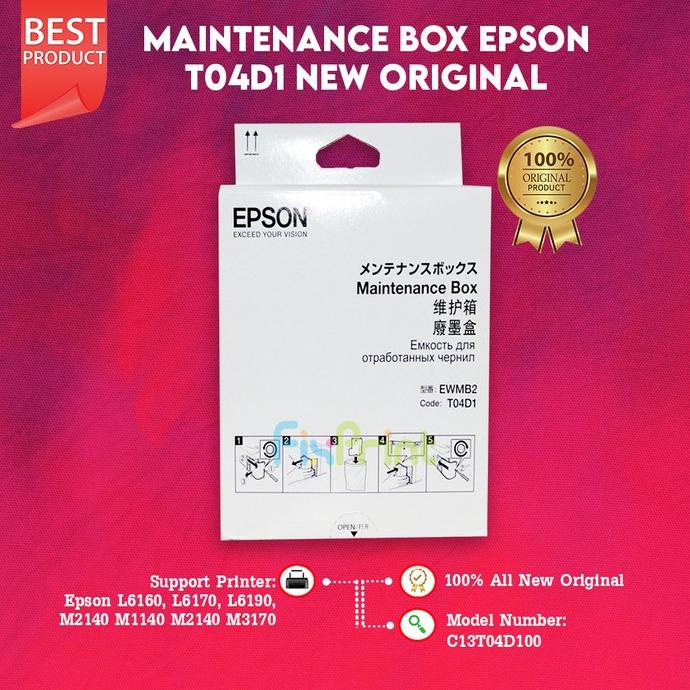 MAINTENANCE BOX EPSON L6160 L6170 L6190 PEMBUANGAN TINTA WASTE INKPAD