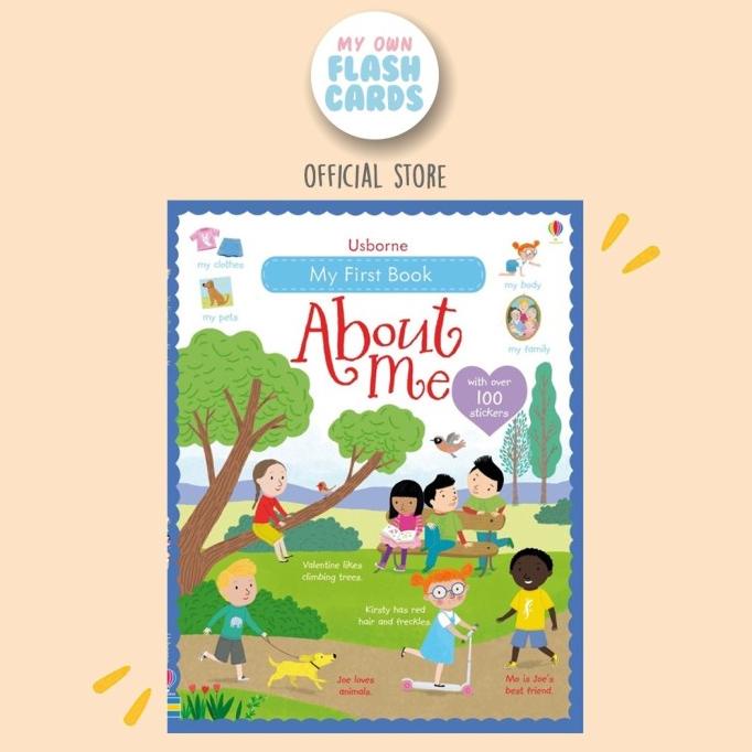 

Usborne Sticker Book About Me - Buku Import Stiker Aktivitas Anak