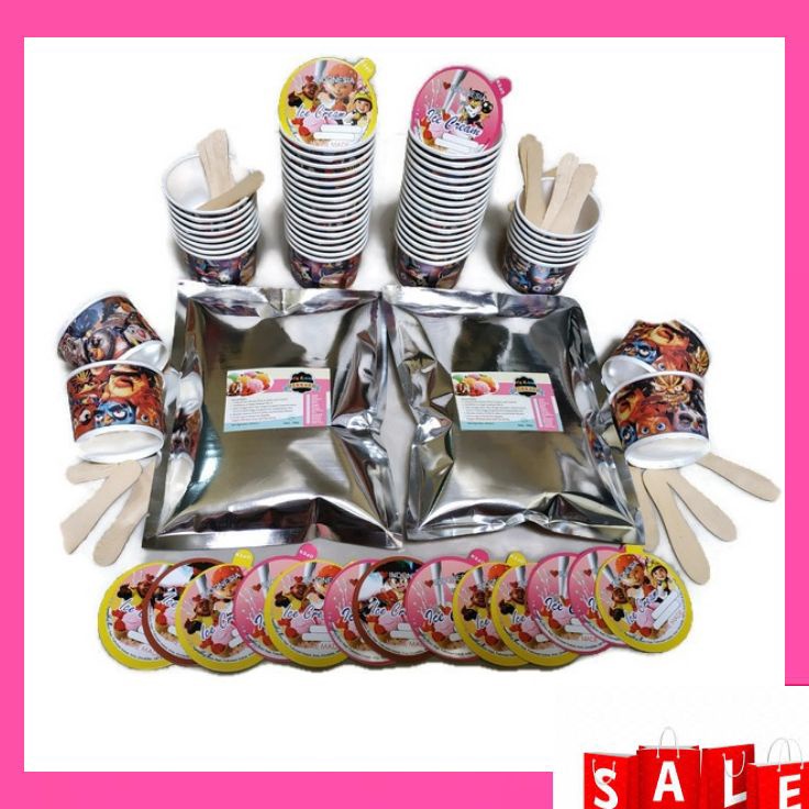 

XXVB5501 Ready Stok PAKET BUBUK ICE CREAM 2 RASA / ICE CREAM 2 RASA / PAKET ES KRIM 2 RASA / PAKET BUBUK ES KRIM 2 RASA