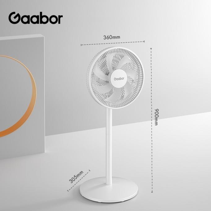 Gaabor Standing Fan Kipas Angin Berdiri 2In1 - Putih / Gfd-N360A Ok
