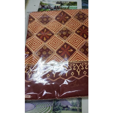 Kain Batik Manado motif Bunga Cengkeh