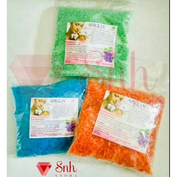 Bagus Banget.. Aprilia Salt Bath 1000g/Garam Spa murah/Garam mandi murah/Garam mandi spa kiloan/gara