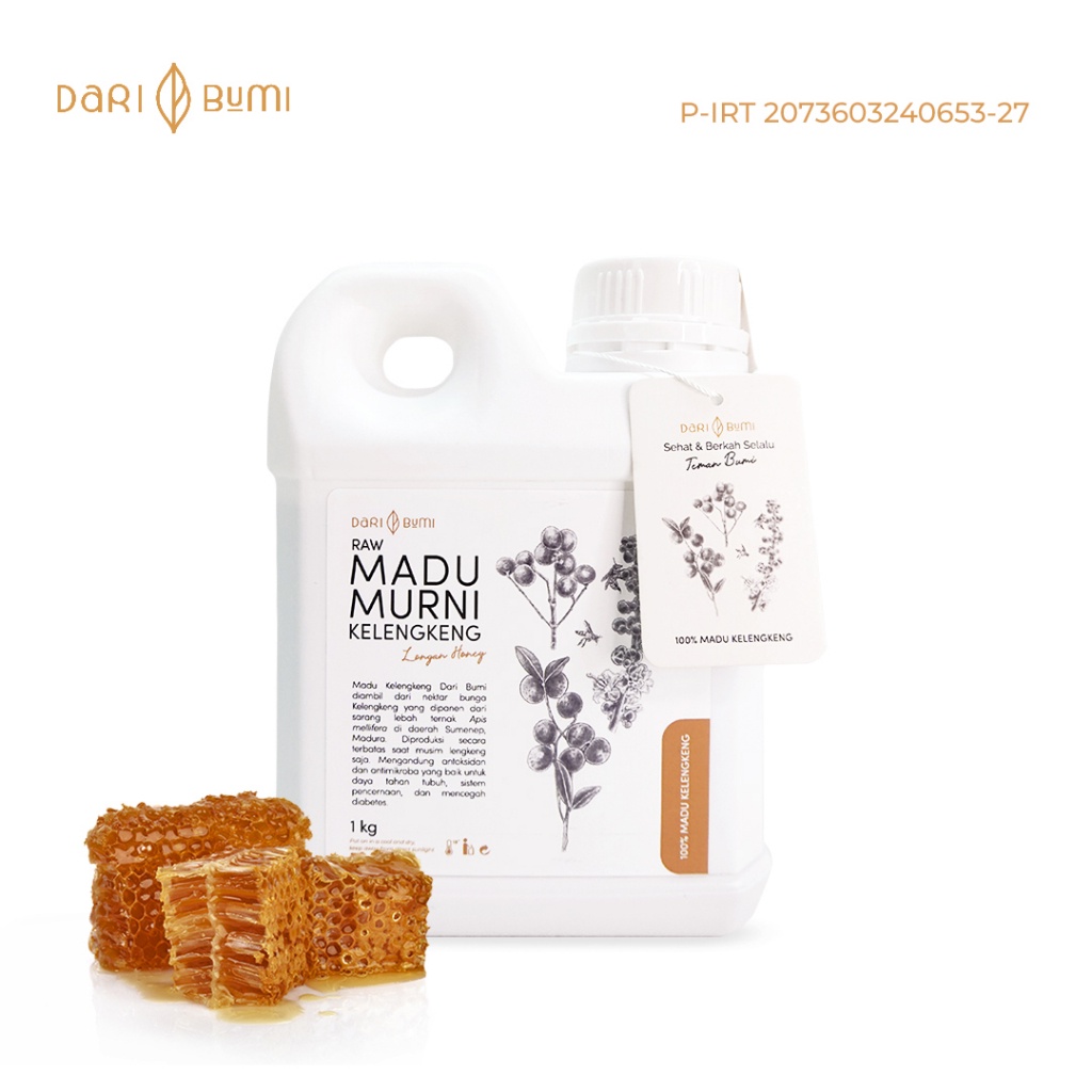 

Dari Bumi Madu Murni 1kg Varian Raw Honey