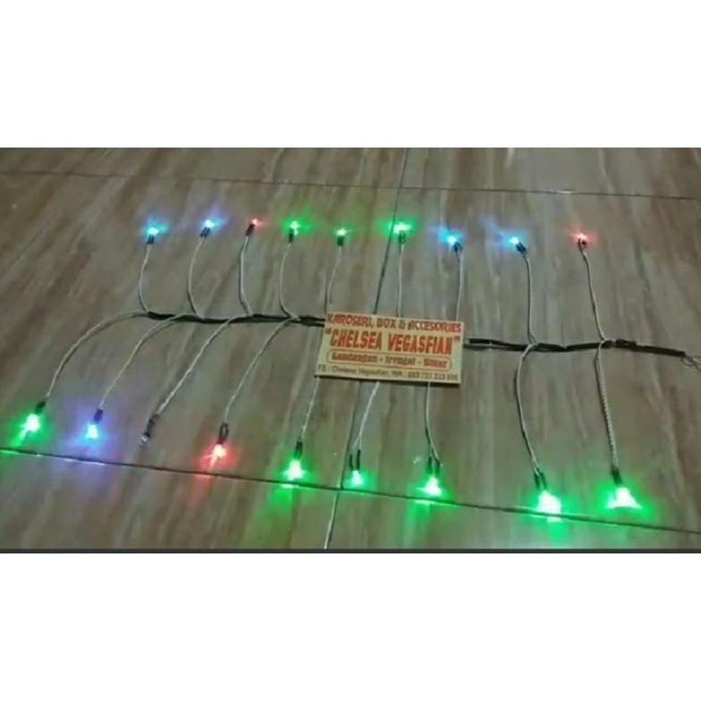 [Tkm] Led Kanal Rgb / Lampu Kanal Bak Miniatur Truk Oleng / Lampu Kanal Miniatur Murah Cod