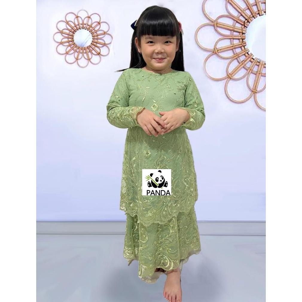 GAMIS SOFIA ANAK BRUKAT TILE PREMIUM/DRES ANAK KONDANGAN PESTA/GAMIS ANAK BRUKAT TILE MUTIARA IMPORT